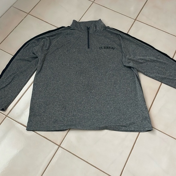 Men’s Gray & Black Polo Style Shirt. Ft. Benning - Picture 1 of 6